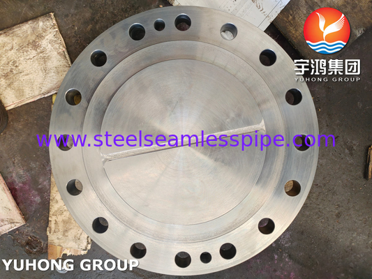ASTM SA266 Gr2N Flange de cubierta de canal y flange lateral de la cáscara utilizado en el intercambiador de calor
