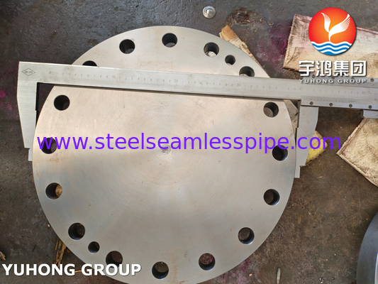 ASTM SA266 Gr2N Flange de cubierta de canal y flange lateral de la cáscara utilizado en el intercambiador de calor