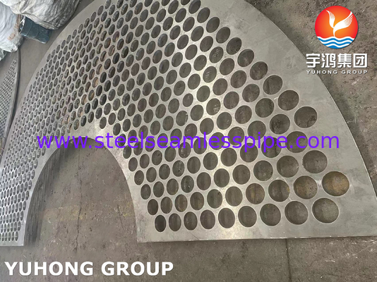 Baffle de acero inoxidable ASTM A182 para recipientes a presión