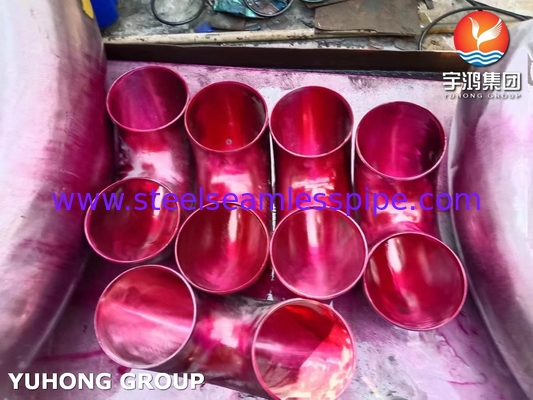 Los materiales de acero inoxidable con una inclinación de 180° ASTM B366