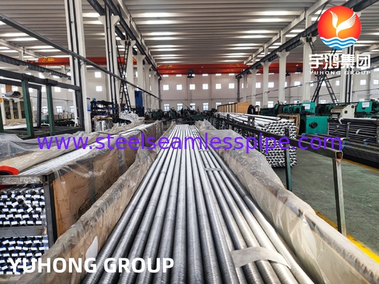 Tubo de base A179 con aletas de aluminio para sistemas de refrigeración