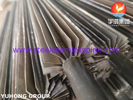 Tipo longitudinal de tubo con aletas ASTM A249 U-Bend para la industria petroquímica