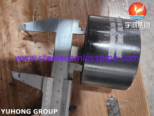 Acero inoxidable ajuste forjado ASME SA105 B16.11 3000 NPT Medio acoplamiento con norma B16.11