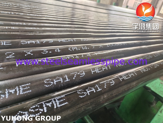 Tubo de acero al carbono sin costuras de extrusión en frío ASTM A179 CDS Tubo de intercambiador de calor