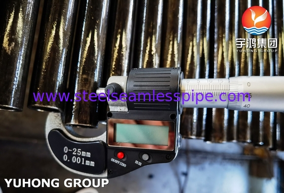 19.05MM SA179 Tubo de caldera ASME SA179 para el intercambiador de fondo de alimentación de strippers