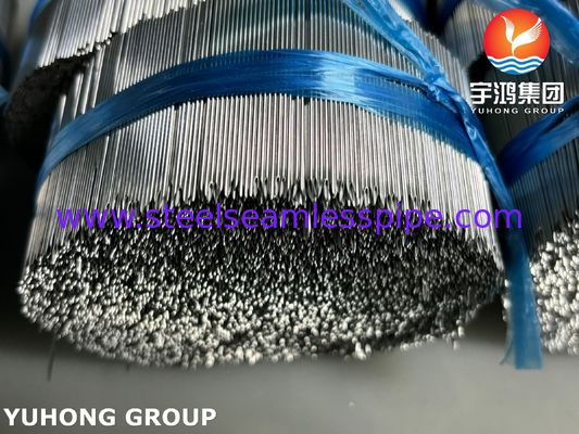 ISO9626 Tubo de aguja de inyección de acero inoxidable, punta doblada, aguja médica hipodérmica