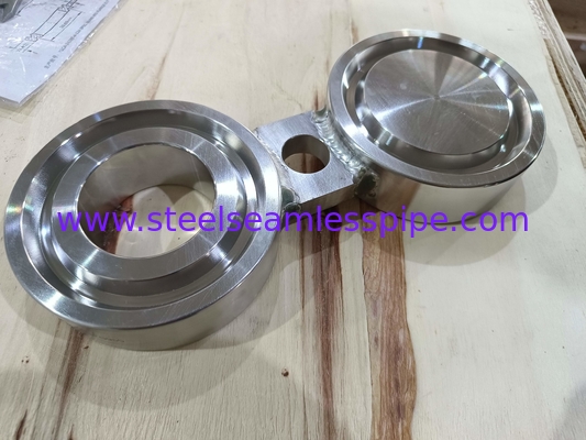 Figura de las gafas de acero súper dúplex ASTM A182 F53 Ocho bridas ciegas B16.48