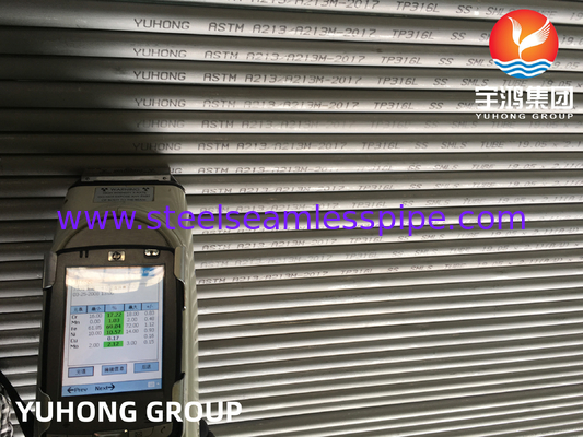 Fabricante de tubos sin costura de acero inoxidable ASTM A213 TP316 TP316L