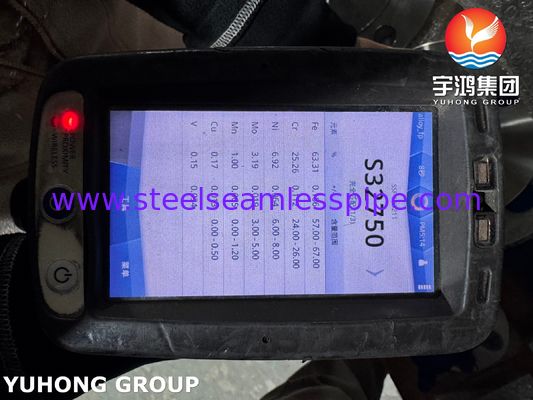 Brida ciega forjada de acero inoxidable dúplex ASTM A182 F53 con realce de cara, B16.5