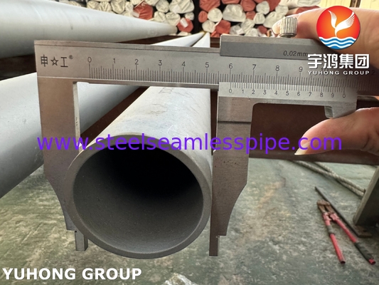 ASTM A790 S32750 Tubo sin costuras de acero dúplex para condensadores y sistemas de refrigeración