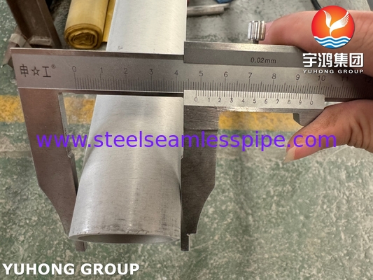 ASTM A790 S32750 Tubo sin costuras de acero dúplex para condensadores y sistemas de refrigeración