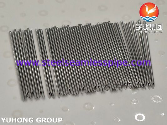 21G SUS304 Acero inoxidable Tri Bevelled Butterfly tubo de aguja intravenosa 0,8 * 34MM