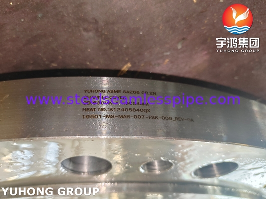ASTM A266 ASME SA266 GR.2N Partes de los intercambiadores de calor