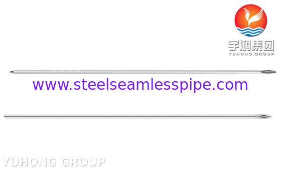 32G 0.23MM Aguja de insulina, tubo de aguja de inyección trivelada para el tratamiento de la diabetes