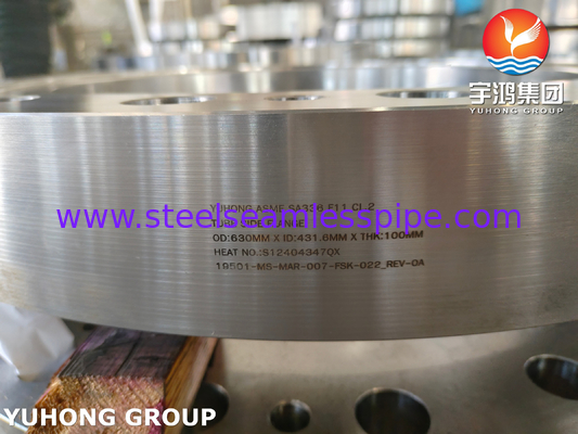 ASME SA336 F11 CL2 Acero de aleación para forja de buques a presión Flange del tubo Flange lateral