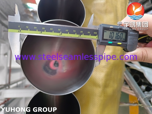 Topo sin costura de acero inoxidable ASTM A269 TP304L Brillante recocido, intercambiador de calor, aplicación en caldera