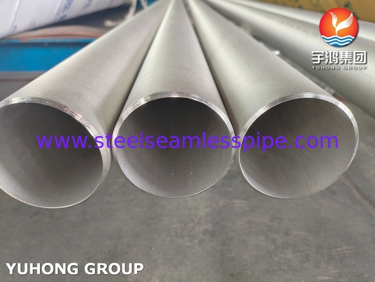 Tubo sin costuras de acero inoxidable ASTM A312 TP321 encurtido y recocido