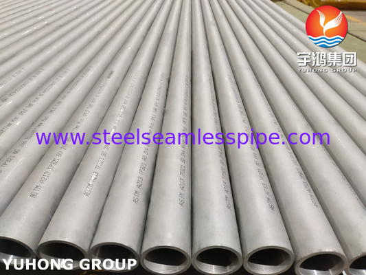 ASTM A213 ASME SA213 TP321 TP321HTubos sem costura de acero inoxidable Espessura Recozido en conservación Termina Simples Trocador de calor