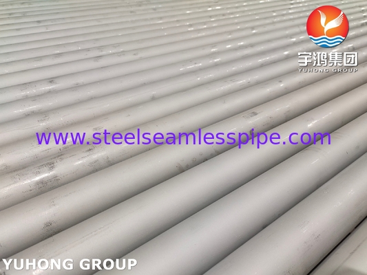ASTM A213 ASME SA213 TP321 TP321HTubos sem costura de acero inoxidable Espessura Recozido en conservación Termina Simples Trocador de calor