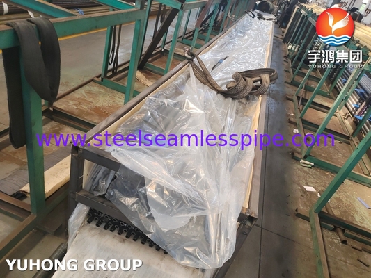ASME SA179 Aluminio 1060 tubo de aleta incorporado de tipo G para condensador, sistema de enfriamiento