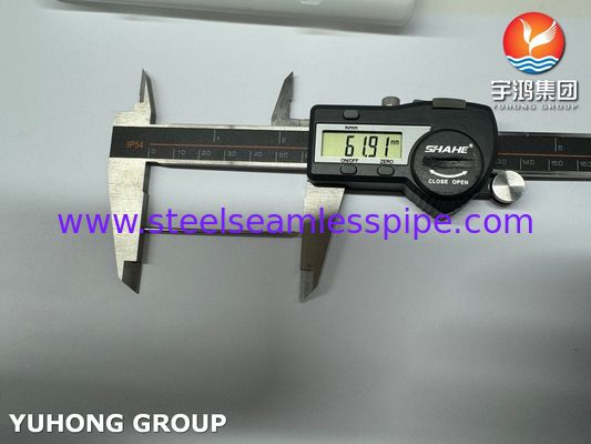 Tubo de aguja de bordado de acero inoxidable con punta afilada para la industria de la ropa, 2.2MM * 62MM