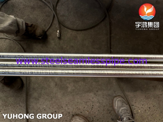 Tubo sin costura de acero inoxidable ASTM A269 TP316L, recocido brillante para caldera, aplicación en intercambiadores de calor