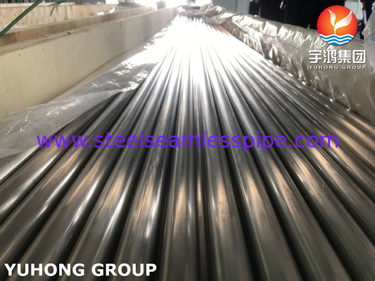 ASTM A249 TP321 Tubo de acero inoxidable soldado Calderas de calentamiento brillante, intercambiadores de calor y aplicaciones de supercalentadores