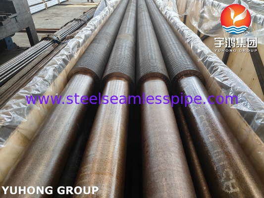 Tubo sin costura de acero de aleación ASTM A335 P22 con 11-13CR HFW Fin Tube para bobina de convección