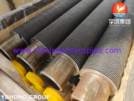 Tubo sin costura de acero de aleación ASTM A335 P22 con 11-13CR HFW Fin Tube para bobina de convección