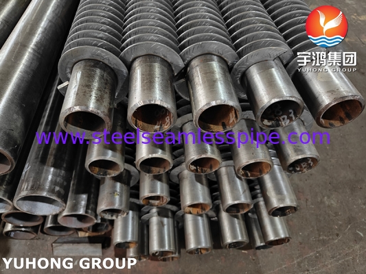 Tubo sin costura de acero de aleación ASTM A335 P22 con 11-13CR HFW Fin Tube para bobina de convección