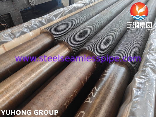 Tubo sin costura de acero de aleación ASTM A335 P22 con 11-13CR HFW Fin Tube para bobina de convección