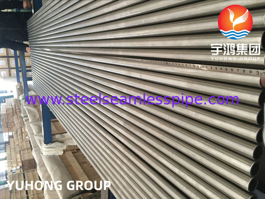 ASTM B167 Inconel 690 N06690 Tubo sin costuras para transferencia de calor del generador de vapor