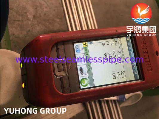 ASTM B167 Inconel 690 N06690 Tubo sin costuras para transferencia de calor del generador de vapor