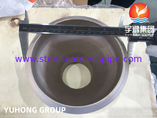 ASTM B466 C70600 Accesorio de aleación de cobre Reducidor excéntrico B16.9 para sistema de enfriamiento