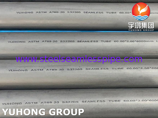ASTM A789 S32205 Tubos de acero dúplex para la industria del petróleo y el gas