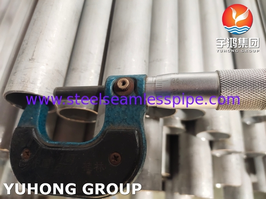 El material de los tubos sin soldadura de acero superduplex ASTM A789 S31803, S32205, S32750, S32760, S31254 para intercambiadores de calor