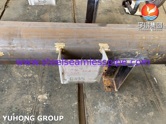 Intercambiador de calor de concha y tubo con tubos SS31803 SA-106 de grado B Concha ASME sección VIII