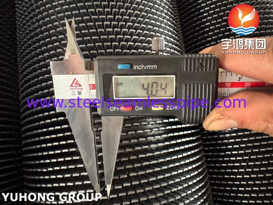 ASTM A335 P11 HFW Tipo serrado tubo de aletas para el sistema de recuperación de calor HRSG