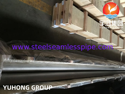 Tubería sin costura de acero inoxidable ASTM A312 TP347H para la industria de alta temperatura
