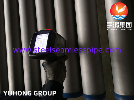 Tubería sin costura de acero inoxidable ASTM A312 TP347H para la industria de alta temperatura