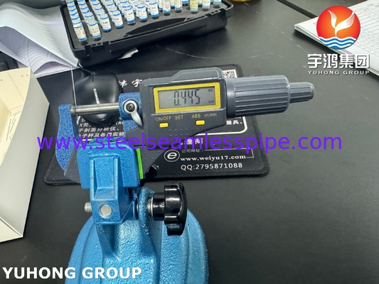 26G de acero inoxidable de corte posterior con punta de bisel tubo de aguja para punción médica ISO9626 SUS304