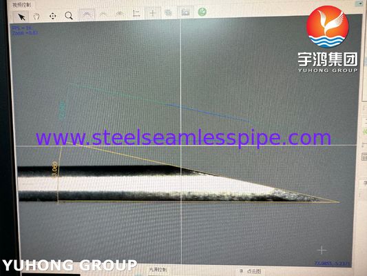 Tubo de aguja biselada con corte trasero de acero inoxidable 26G para punción médica ISO9626 SUS304