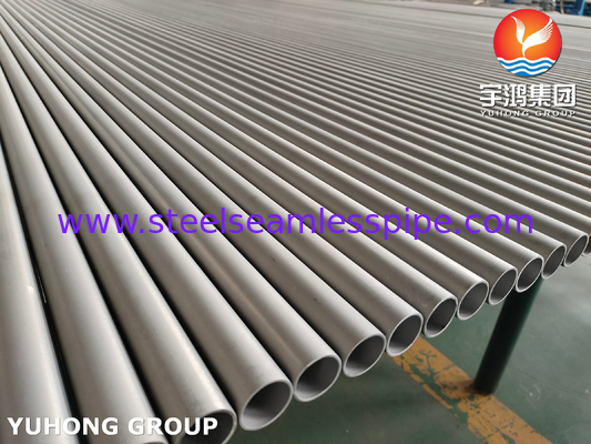 Tubo de intercambiador de calor sin costura de acero inoxidable ASTM A268 TP410