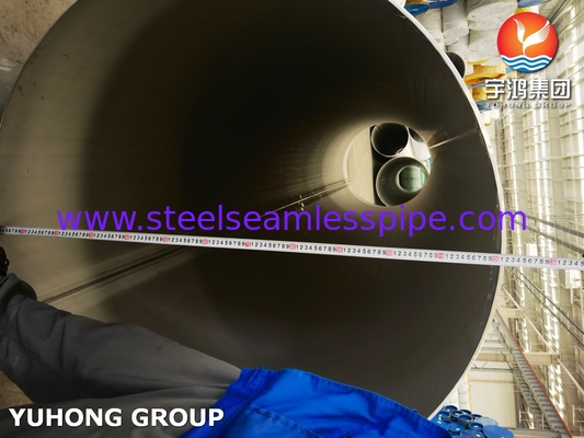 ASTM A358 / ASME SA358 TP316L Tubo soldado de acero inoxidable encurtido y recocido para gas químico de petróleo