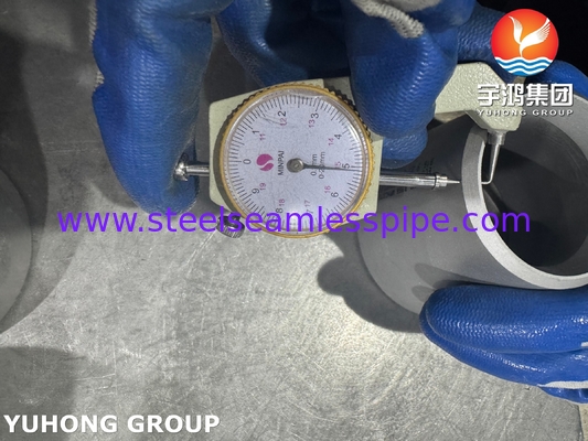 ASTM B366 N10276 ECC Reducción de tuberías de suministro medianas de alta pureza