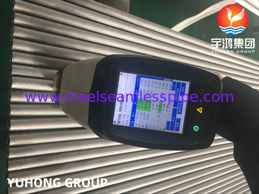 ASME SA213 TP321 Tubo sin costuras de acero inoxidable para centrales eléctricas y refinerías