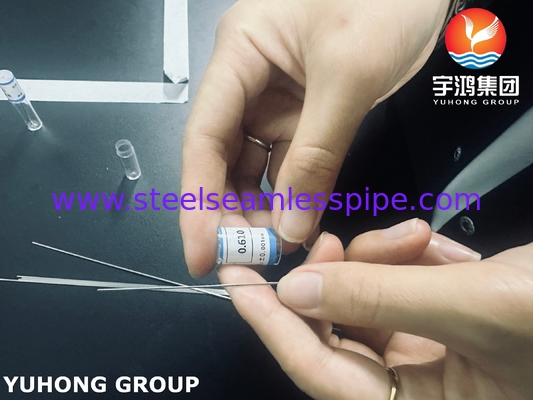 SUS304 ISO9626 20G tubo de biopsia con aguja de acero inoxidable para extracción de muestras de tejido 0.9*0.15MM