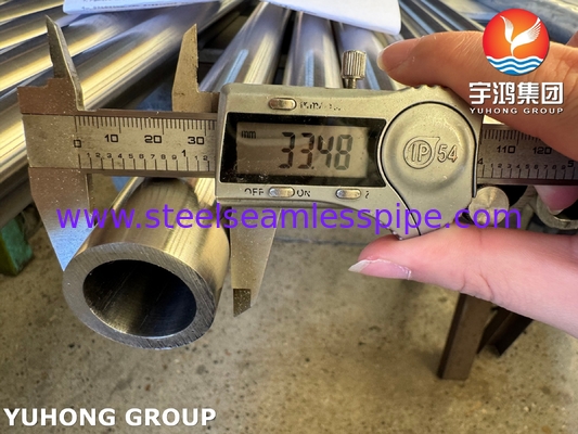 Tubo sin costuras de acero inoxidable recocido brillante ASTM A312 A269 TP310S BA 1.4842