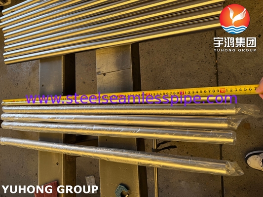 Tubo sin costuras de acero inoxidable recocido brillante ASTM A312 A269 TP310S BA 1.4842