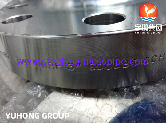 ASTM A182 ASME SA182 F347L Flange de cuello de soldadura RF forjado para calderas supercríticas